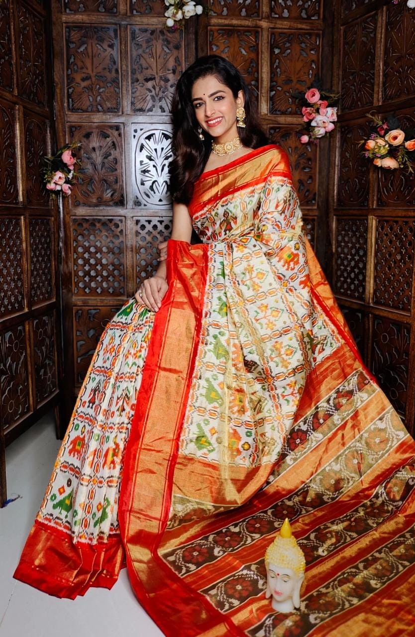 Traditional Bomkai Cotton Sarees. Beautiful collection of Bomkai sarees… |  by Odisha Saree Store | Medium